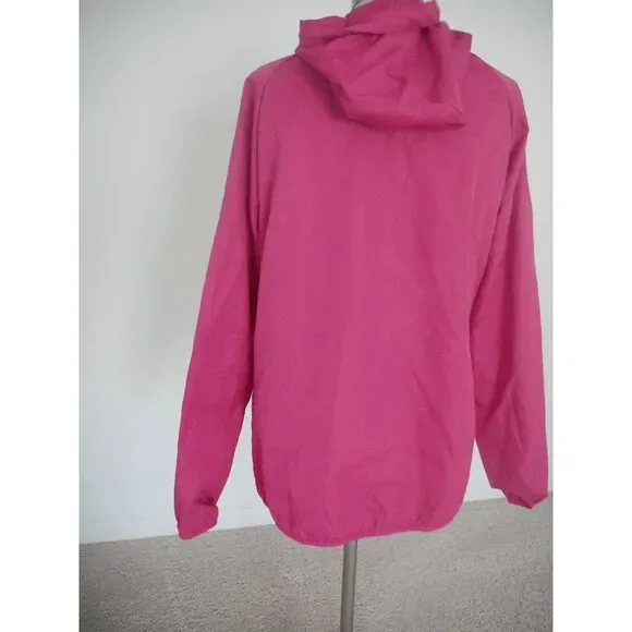 Clique Raspberry Hooded Packable Reliance Jacket XL - Picture 5 of 9